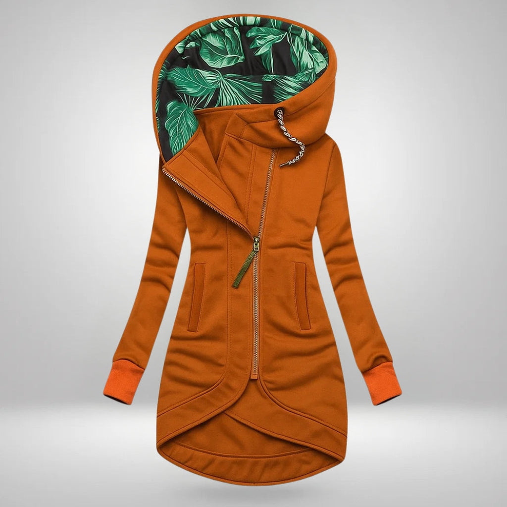 Women’s Long Hooded Quilted Coat