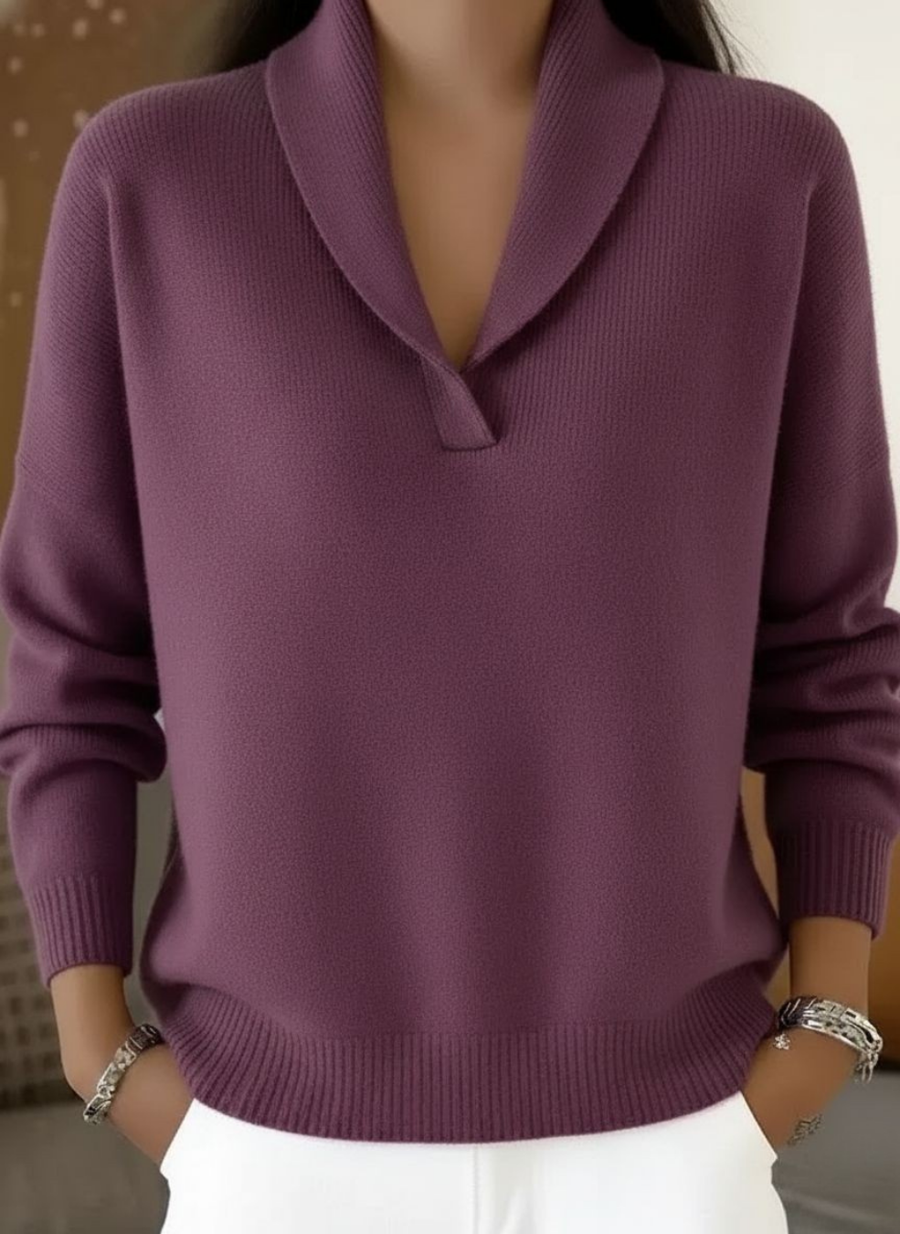 Cynthia | V-Neck Sweater
