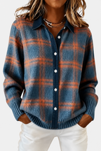 Lumi Plaid Cardigan