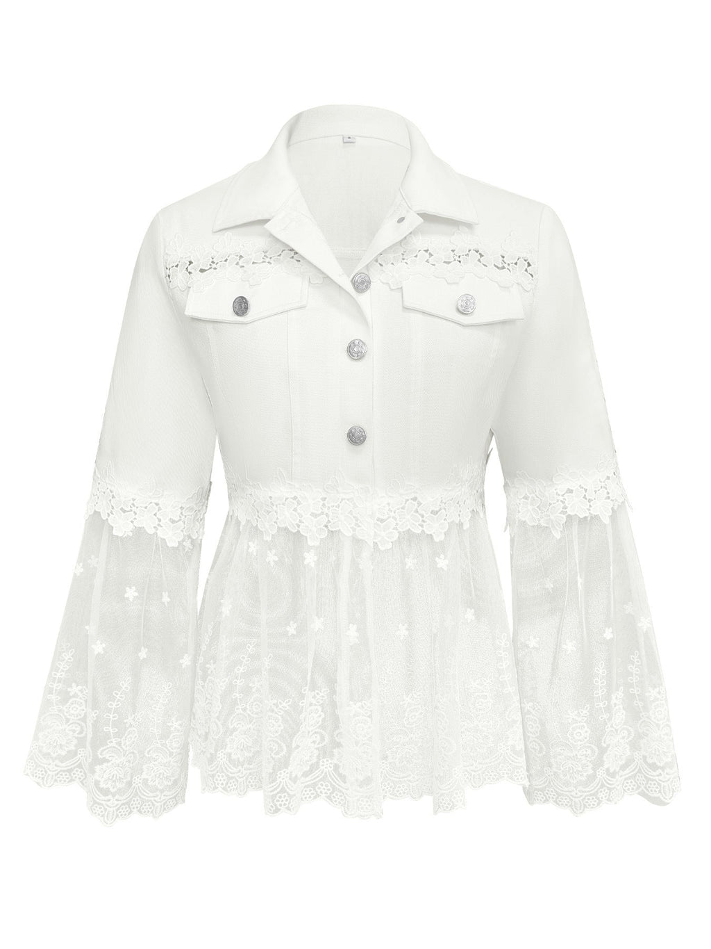 Judith | Lace-Panel Jacket