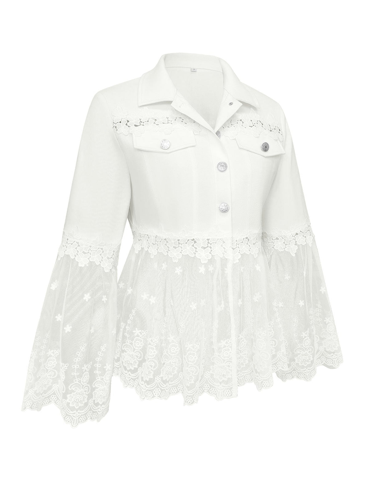 Judith | Lace-Panel Jacket