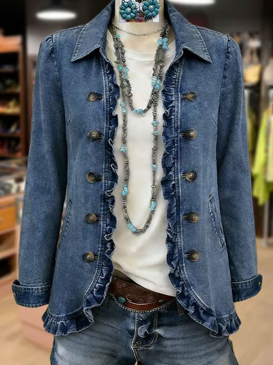 Donna | Ruffled Jacket