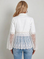 Judith | Lace-Panel Jacket