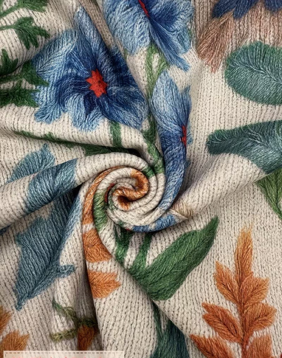 Donna | Garden Floral Zip Cardigan