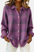 Lumi Plaid Cardigan